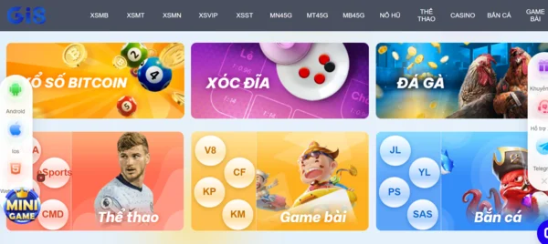 Đăng nhập Gi8 để trải nghiệm vào một kho game giải trí tuyệt vời