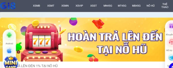 Nội dung chương trình Hoàn trả 1% Game nổ hũ Gi8