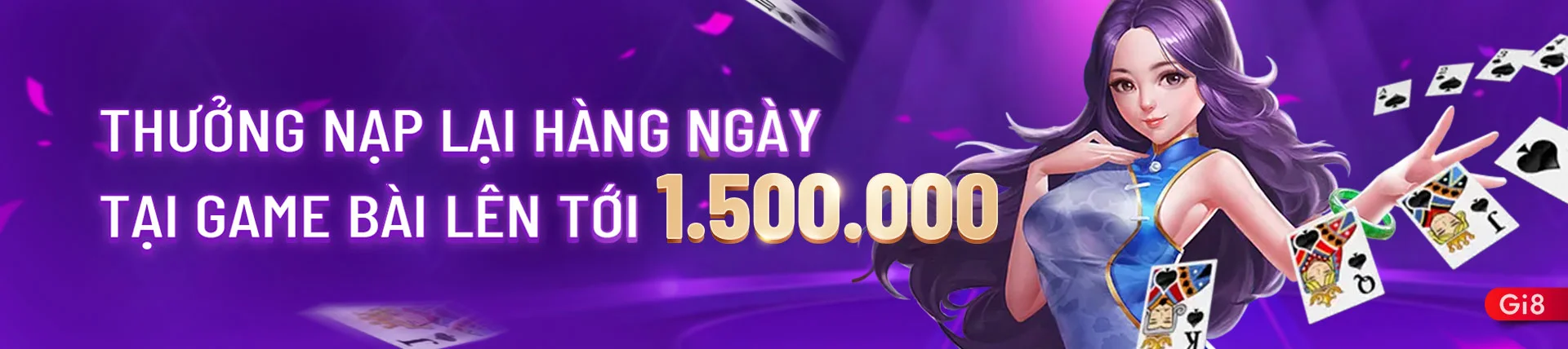 Nạp lại mỗi ngày tại Game bài tặng thưởng