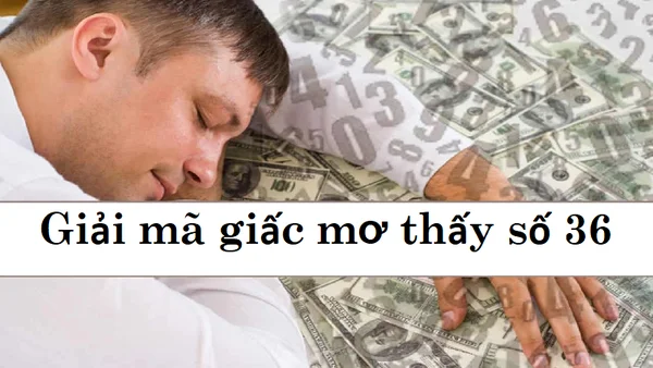 Nằm mơ thấy số 36 đánh con gì cho hiệu quả để trúng giải