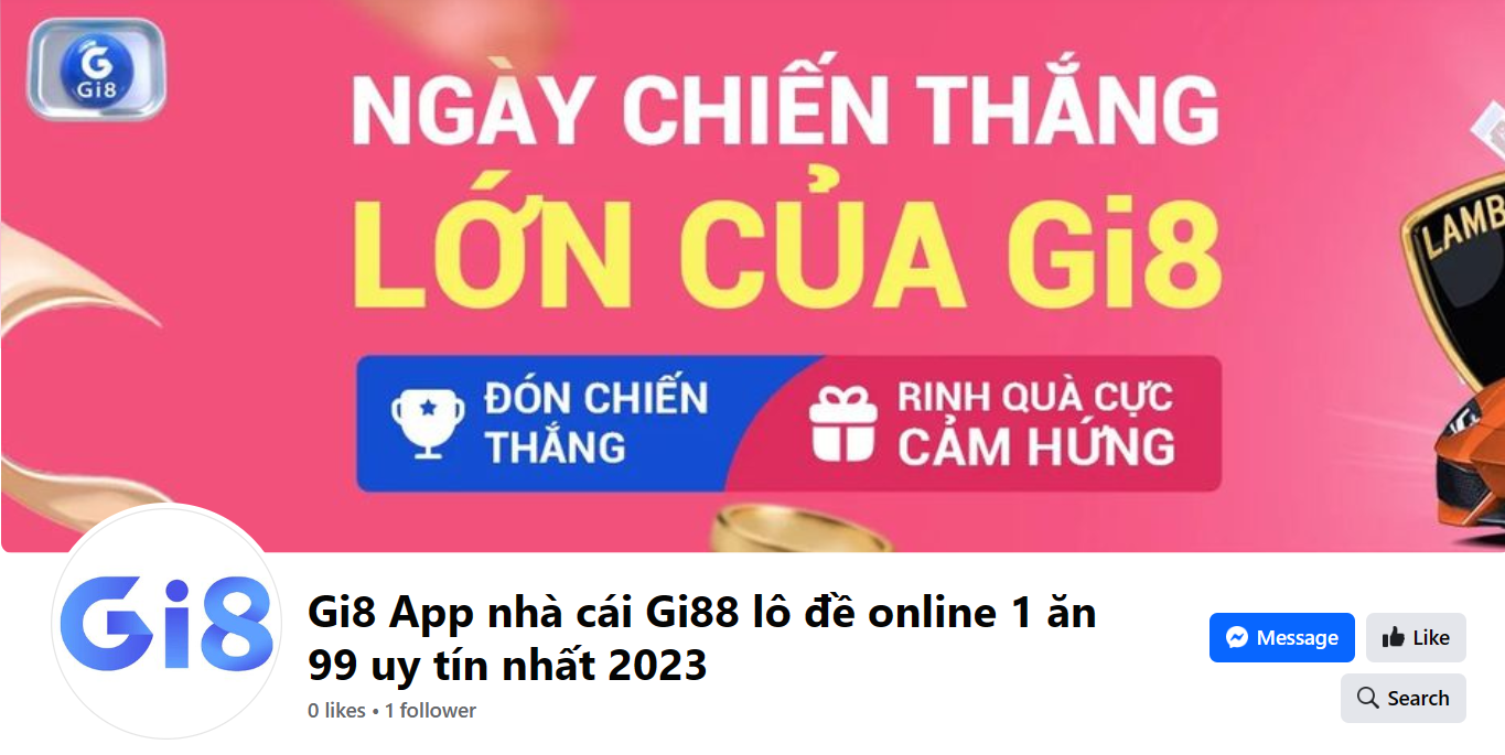 Fanpage chính thức của Gi8.games