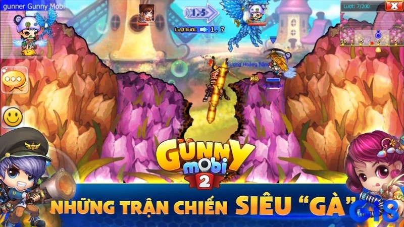 Game Gunny Mobi với lối chơi bắn súng tọa độ hấp dẫn